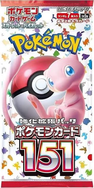 okémon TCG – 151 (Japanese) Booster Pack