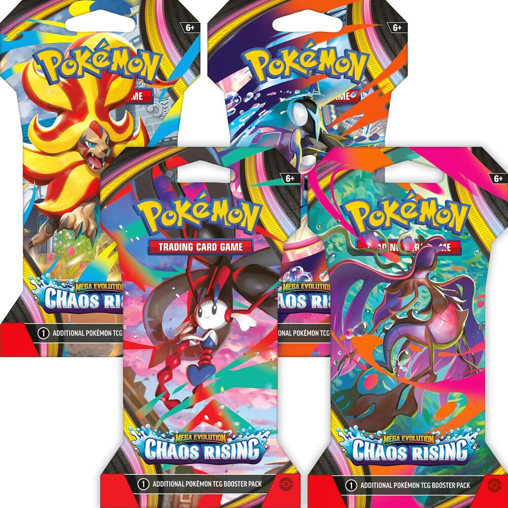 Pokémon TCG – Chaos Rising Sleeved Booster Pack