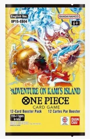 One Piece Card Game – Adventures on Kami’s Island (12‑Card Booster Pack)